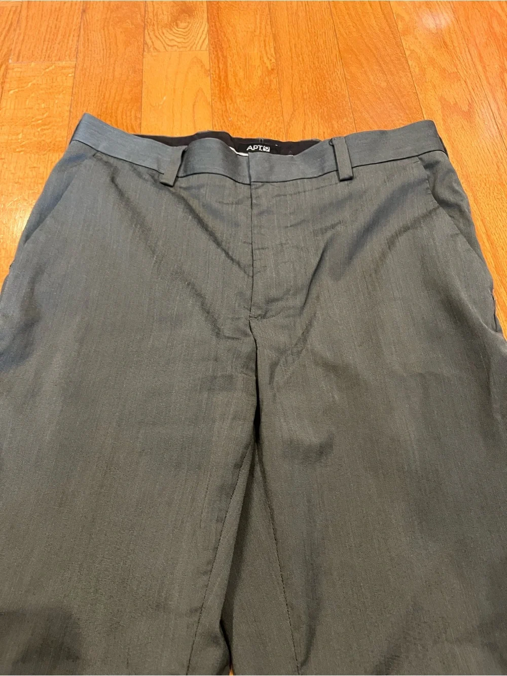 Apt. 9 Mens Gray Dress Pants Size 32/32